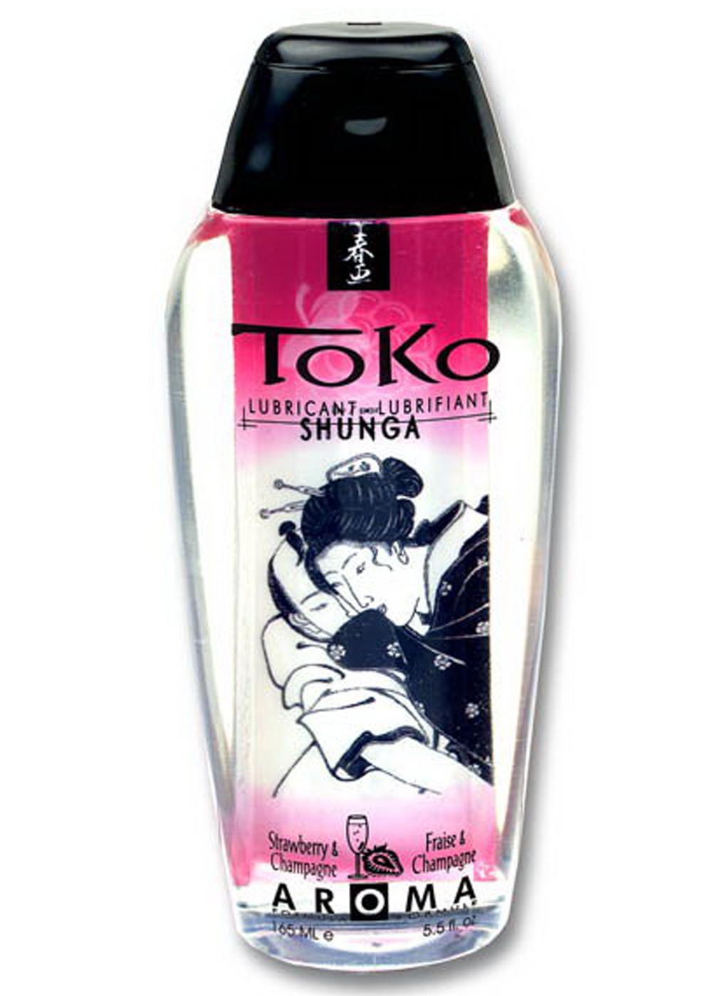 Lubrifiant aromatisé fraise Toko 165 ml - Shunga