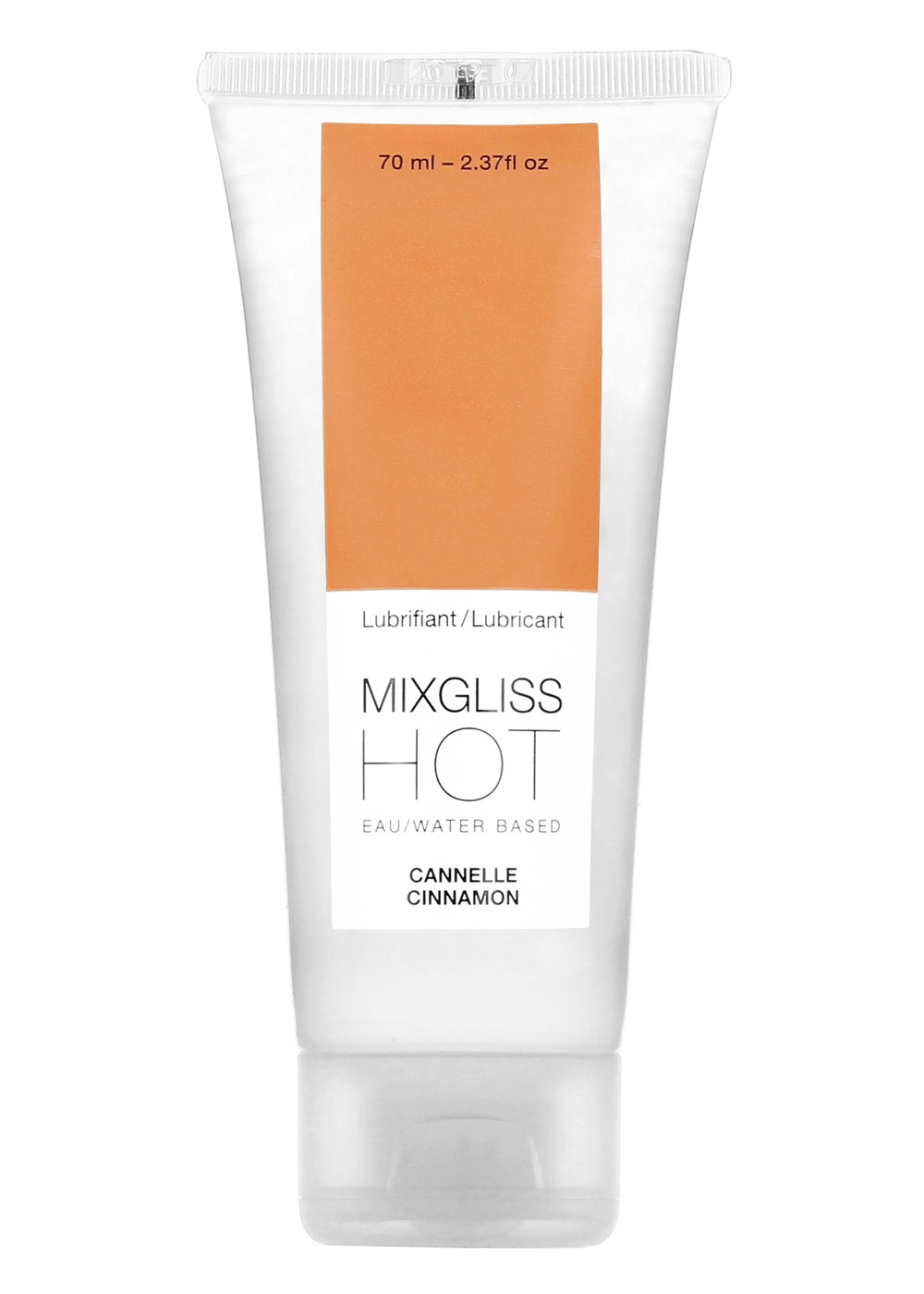 Lubrifiant chauffant cannelle 70 ml - Mixgliss