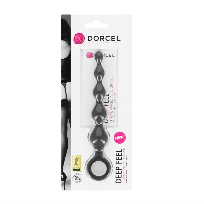 Chapelet anal en silicone Deep Feel - Dorcel – Image 2
