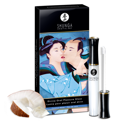 Gloss plaisir oral saveur eau de coco - Shunga
