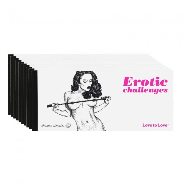 Chéquier 20 défis érotiques - Love to Love