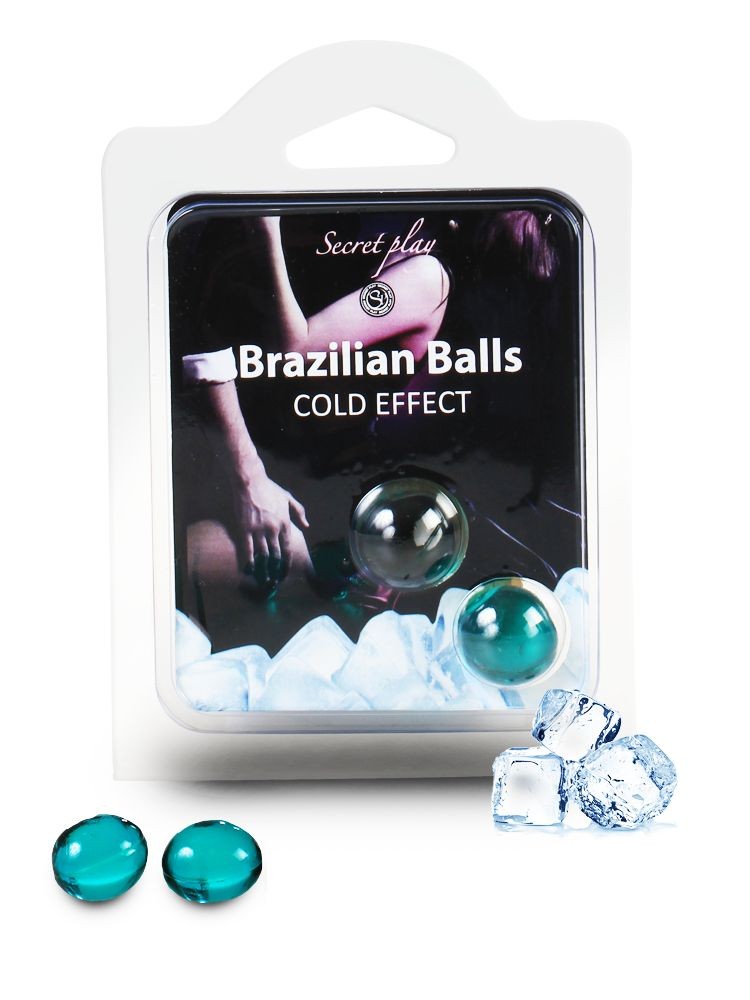 Duo Brazilian Balls effet froid - boules de massage sensuel