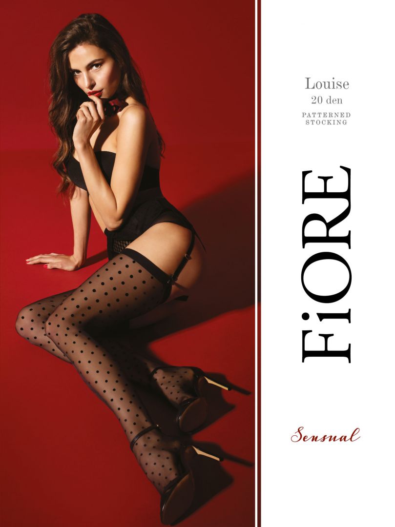 Bas à pois rétro 20 DEN Louise - Fiore