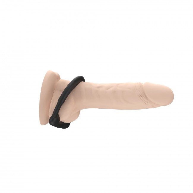 Cockring silicone Stronger Ring avec points de pression - Dorcel