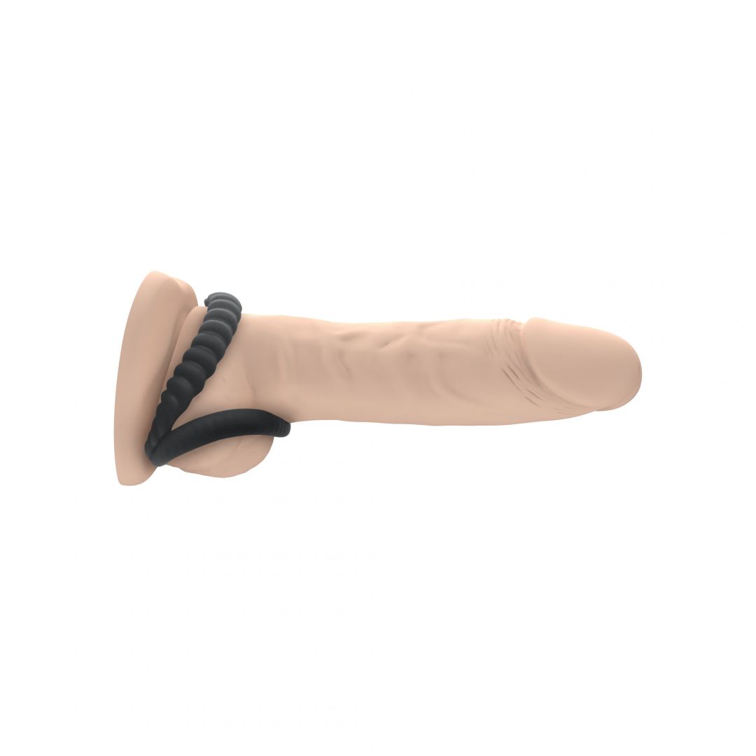Cockring double en silicone Dual Ring - Dorcel – Image 2