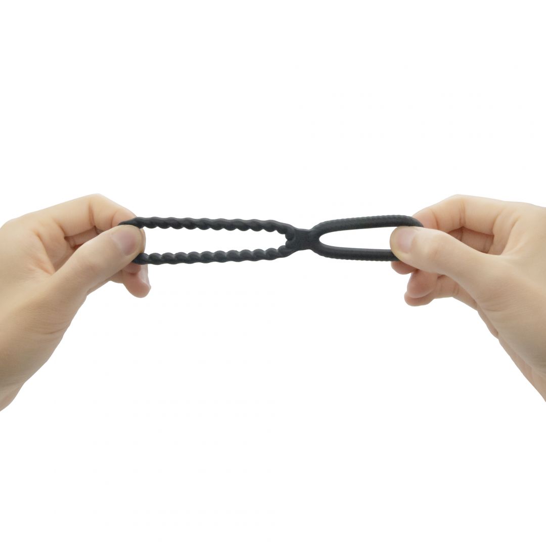 Cockring double en silicone Dual Ring - Dorcel – Image 4