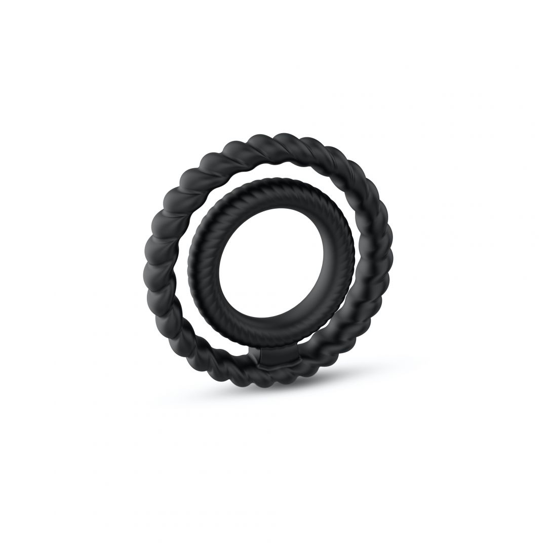 Cockring double en silicone Dual Ring - Dorcel – Image 6