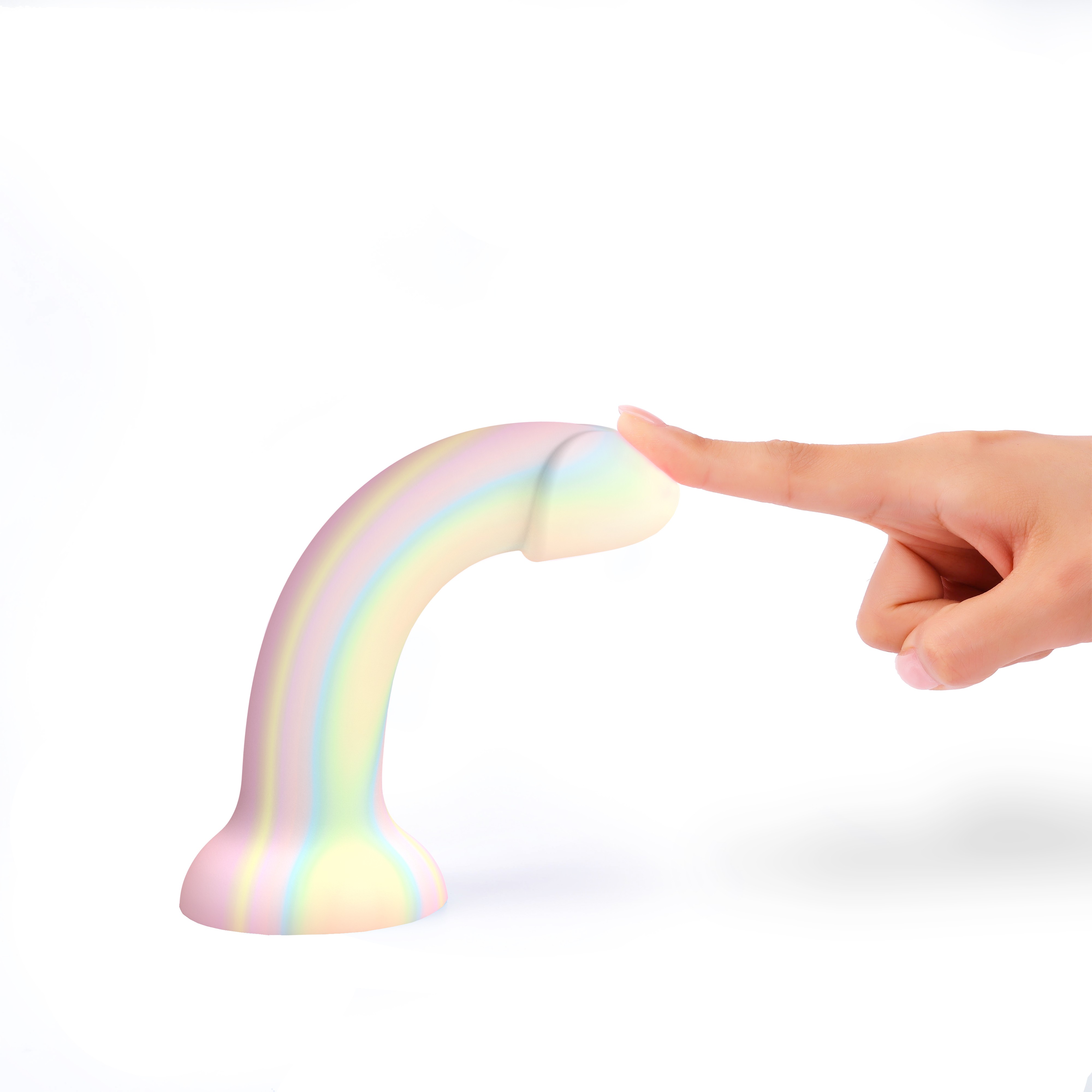 Dildo phosphorescent en silicone Dildolls Fantasia - Love to Love – Image 3