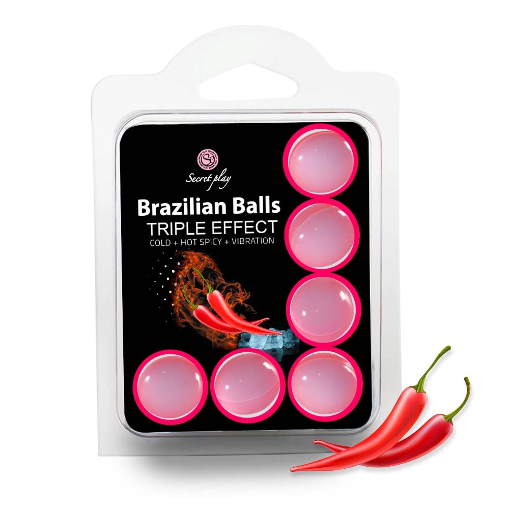 Brazilian Balls triple effet x6 - billes de massage