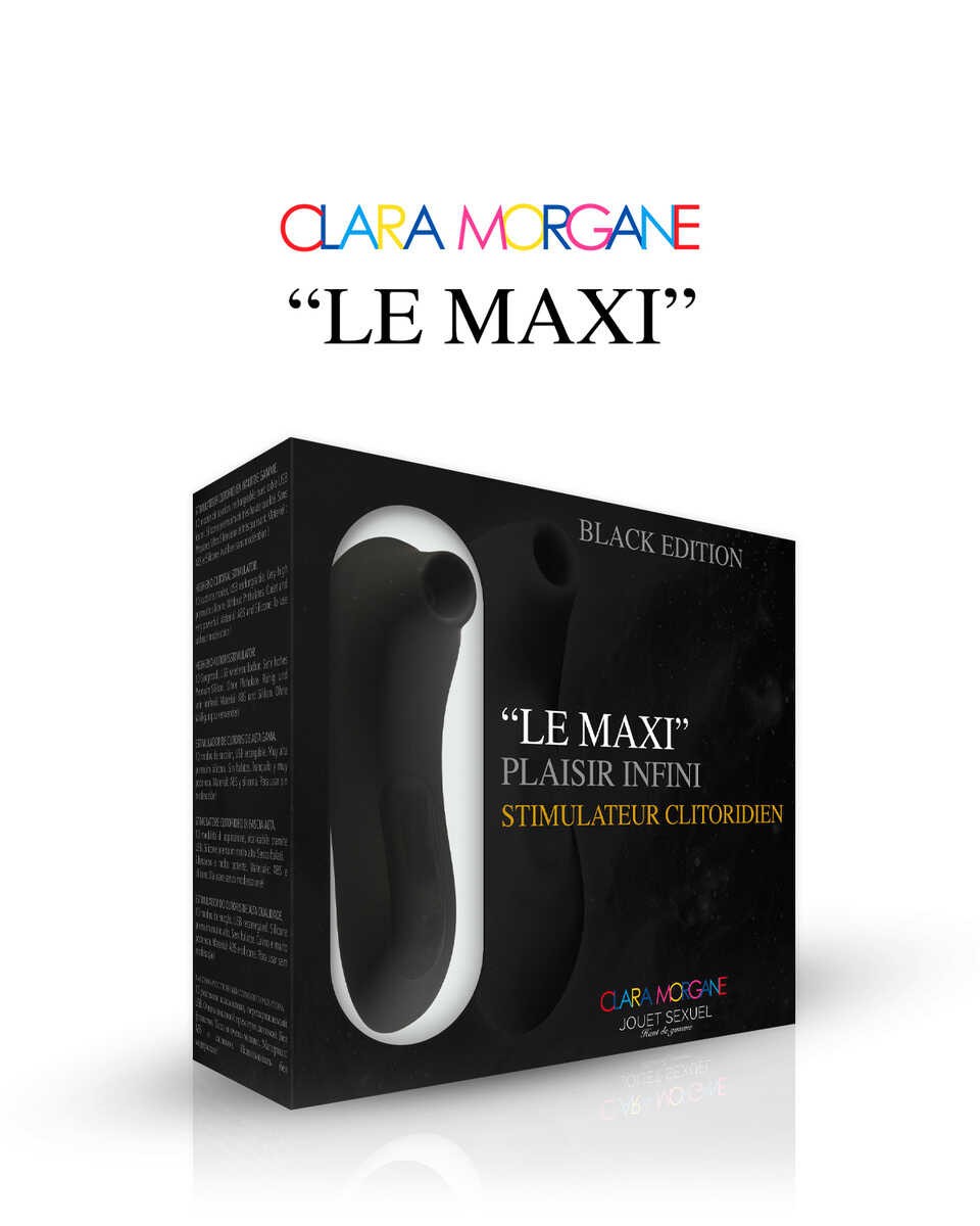 Stimulateur clitoridien Le Maxi noir - Clara Morgane