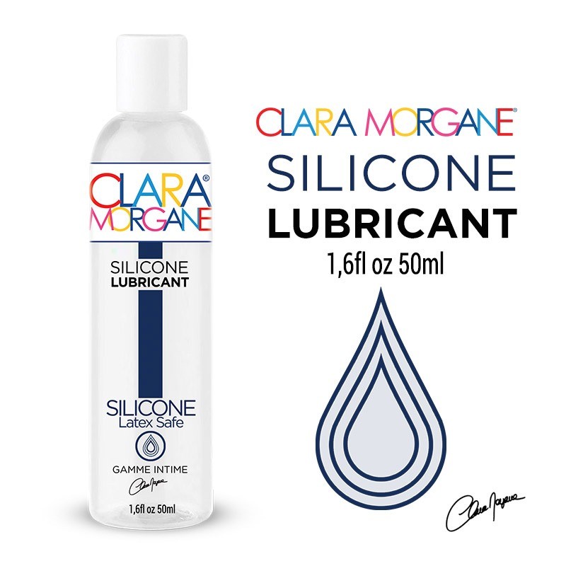 Lubrifiant intime silicone longue durée 50 ml - Clara Morgane
