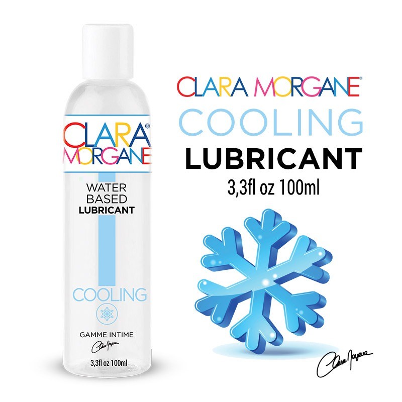 Lubrifiant effet froid à base d'eau 100 ml - Clara Morgane