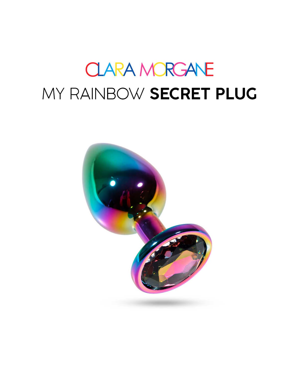 Plug anal aluminium rainbow 3 tailles - Clara Morgane – Image 5