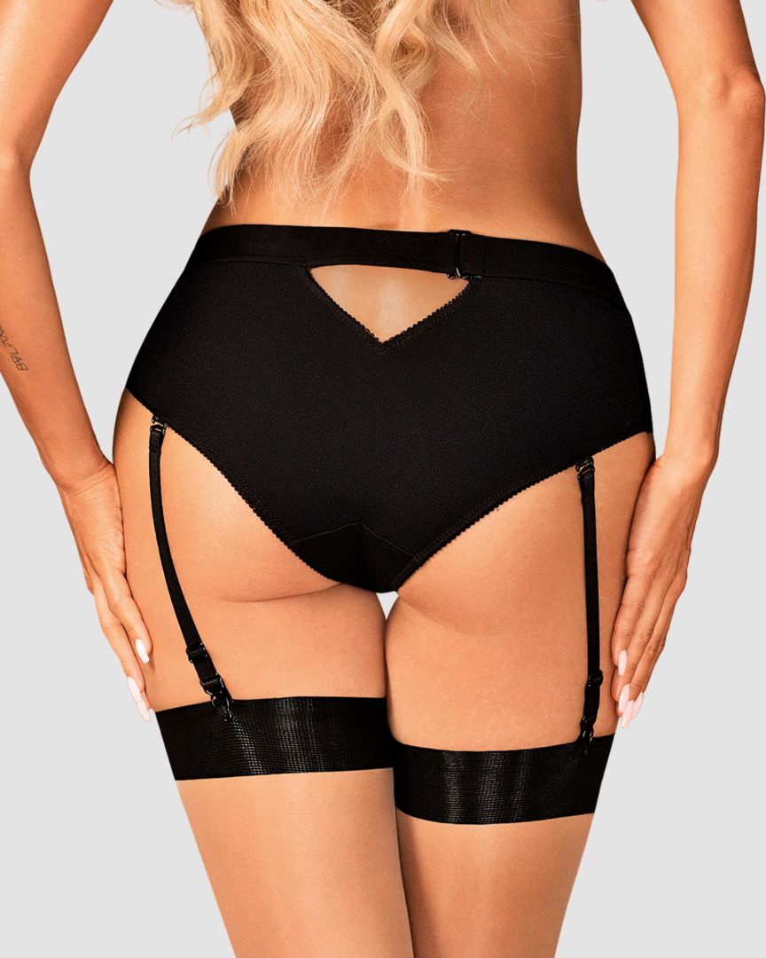 Culotte jarretière en dentelle Editya - Obsessive – Image 8
