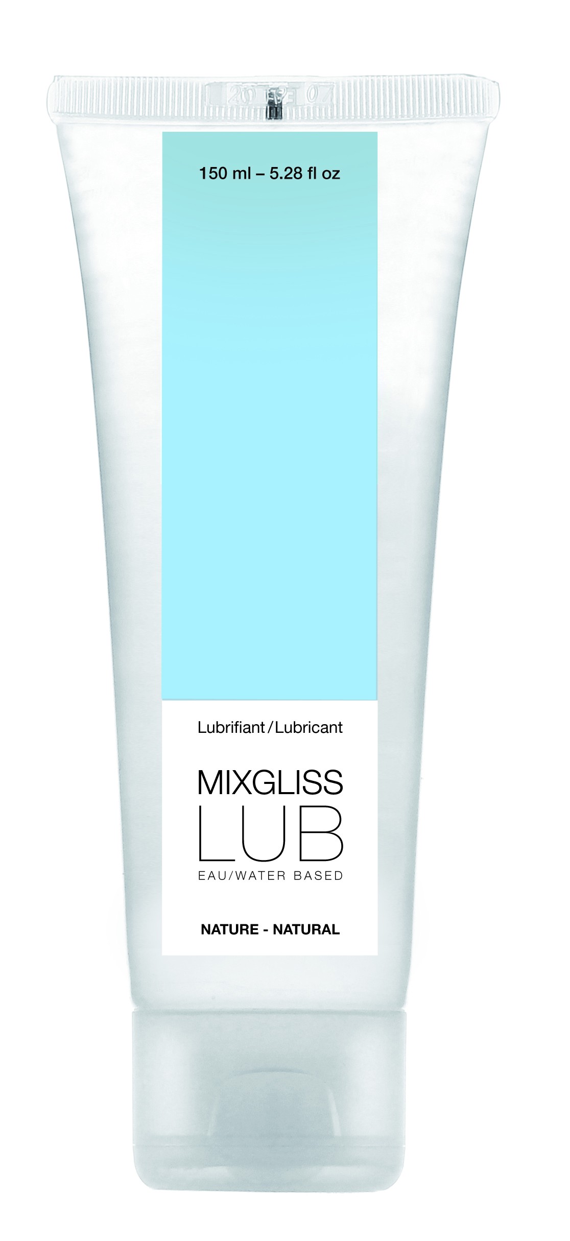 Lubrifiant à base d'eau Nature 150 ml - Mixgliss