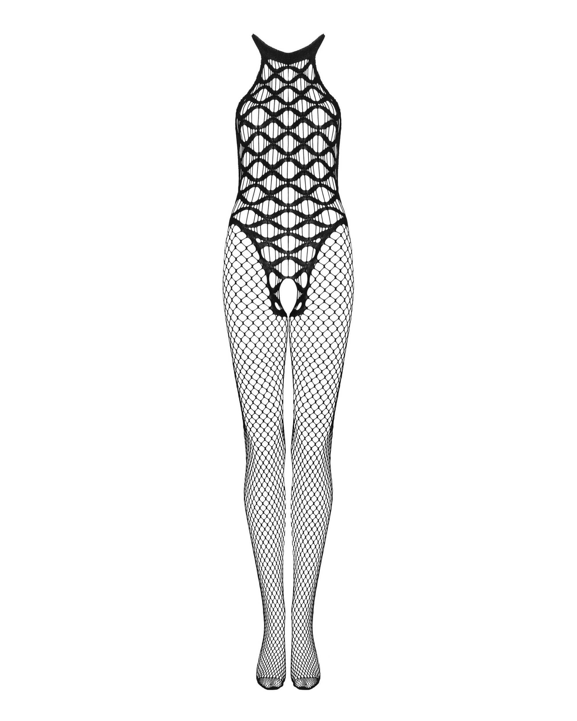 Bodystocking résille sensuel dos nu - Obsessive – Image 7