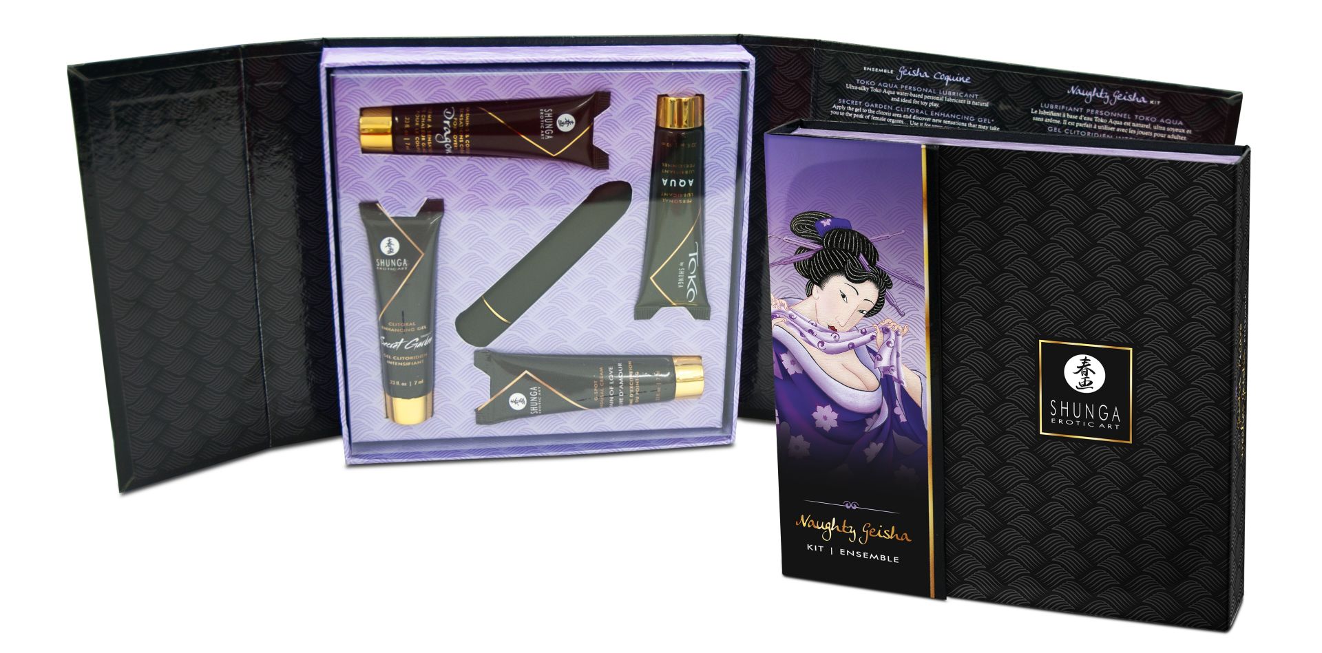Coffret Geisha coquine Naughty 5 pièces - Shunga – Image 3