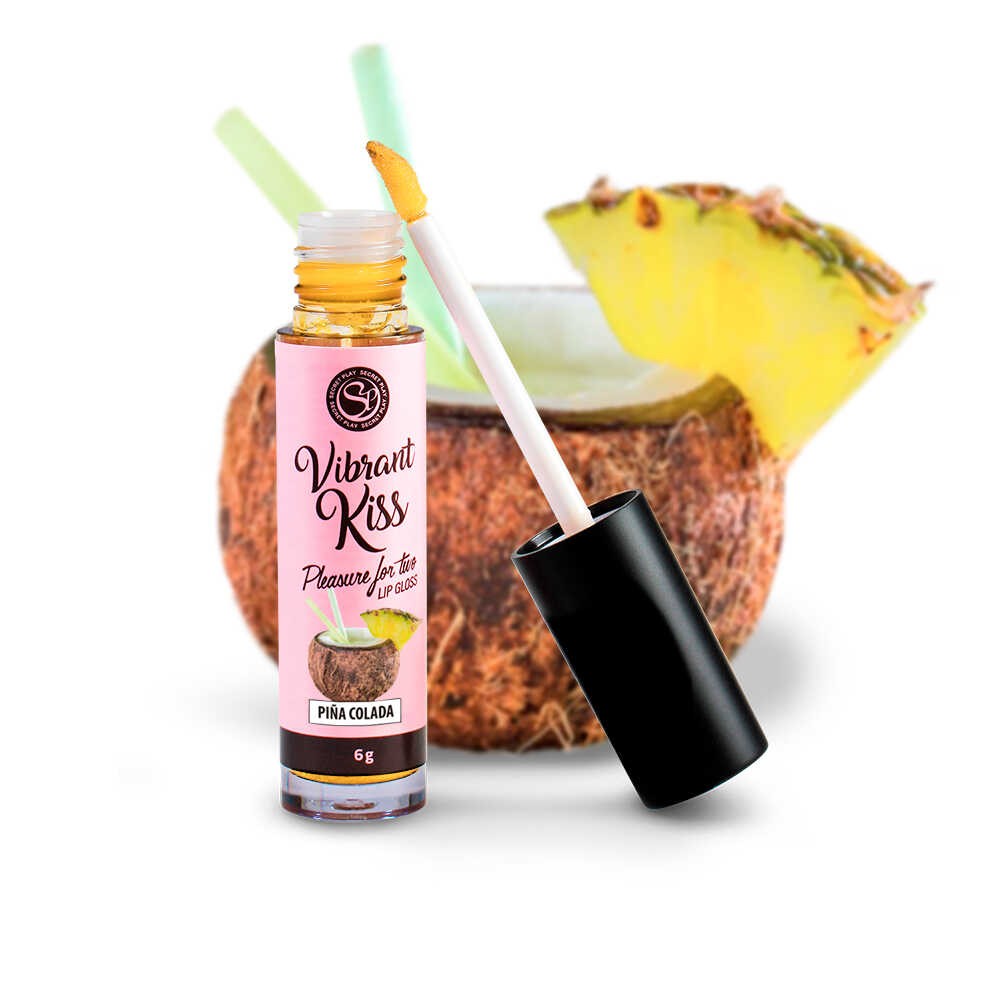 Brillant à lèvres vibrant piña colada - Secret Play – Image 2