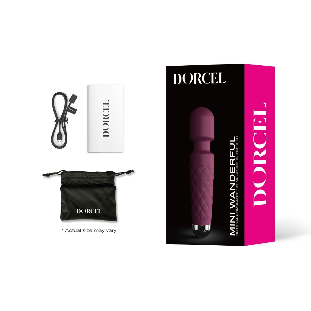 Mini wand vibrant rechargeable - Dorcel Wanderful – Image 6