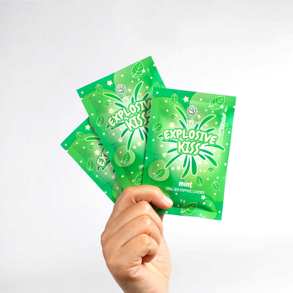 Bonbons pétillants pour plaisir oral menthe - Secret Play – Image 7