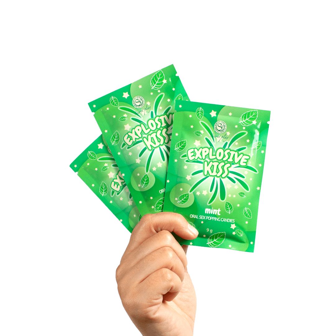 Bonbons pétillants pour plaisir oral menthe - Secret Play – Image 8