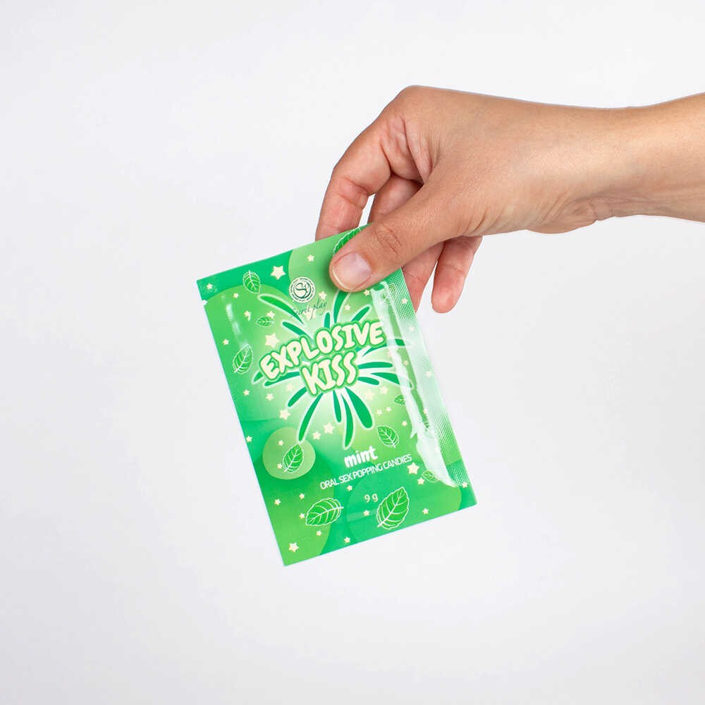 Bonbons pétillants pour plaisir oral menthe - Secret Play – Image 12
