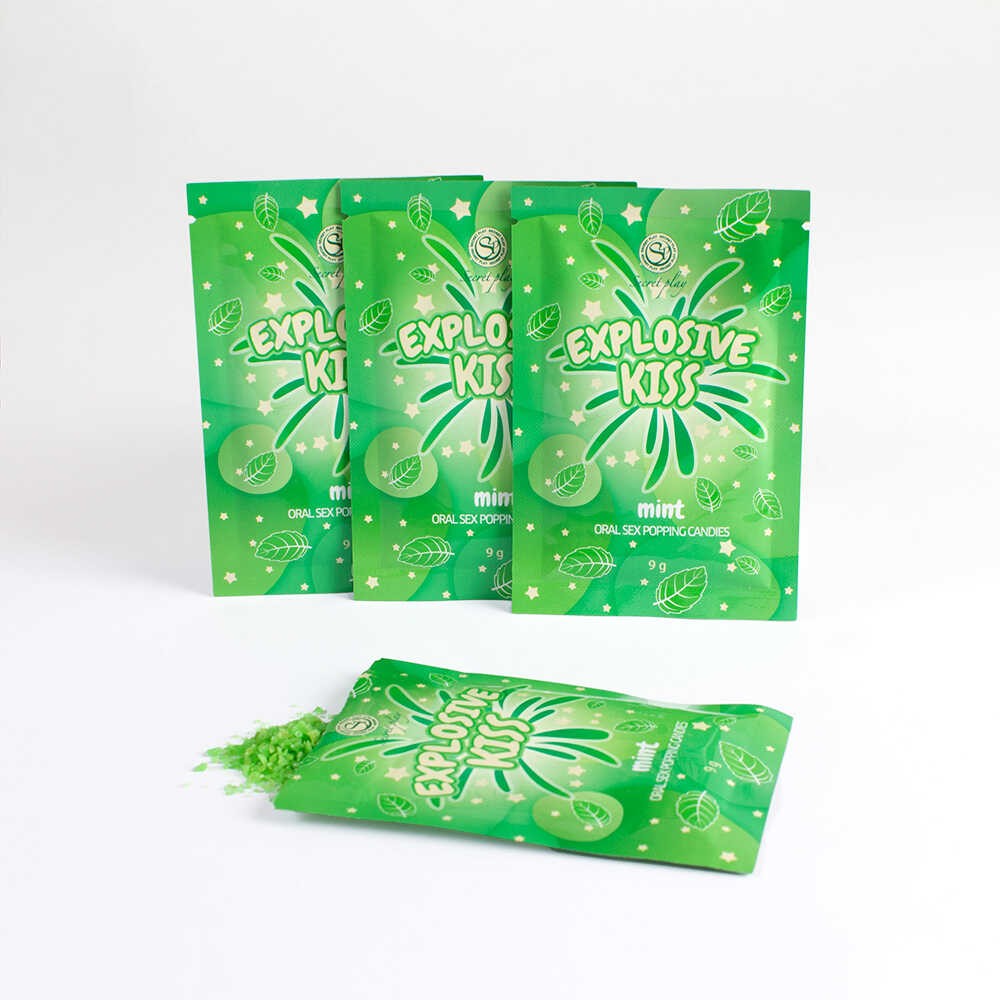 Bonbons pétillants pour plaisir oral menthe - Secret Play – Image 15