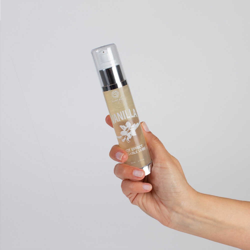 Lubrifiant chauffant parfum vanille 50ml - Secret Play – Image 3