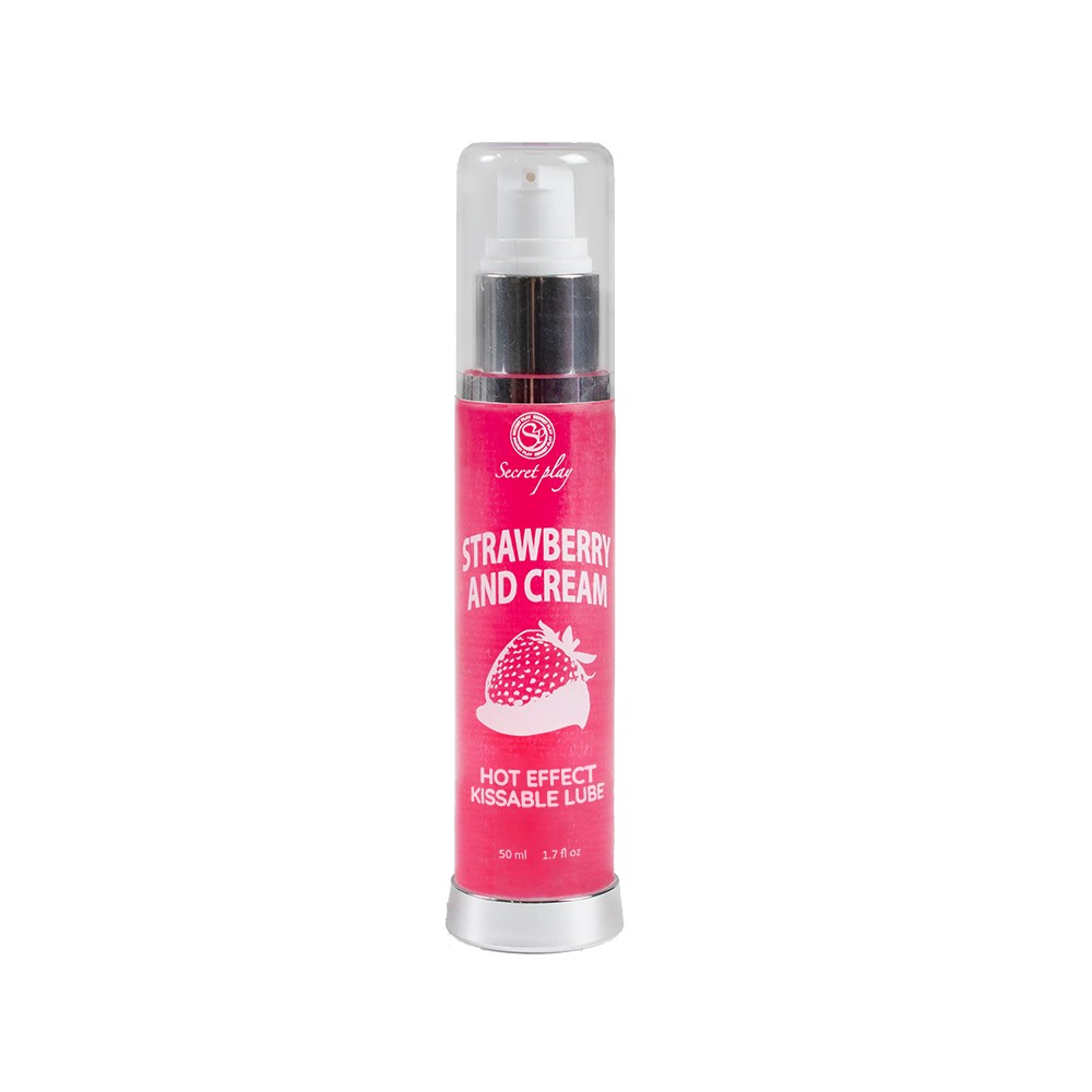 Lubrifiant chauffant parfum fraise 50ml - Secret Play