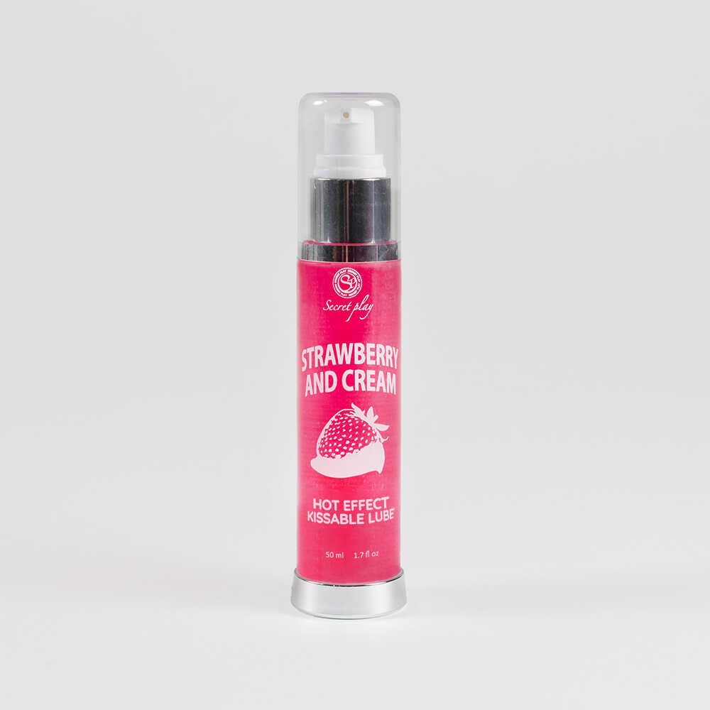 Lubrifiant chauffant parfum fraise 50ml - Secret Play – Image 2