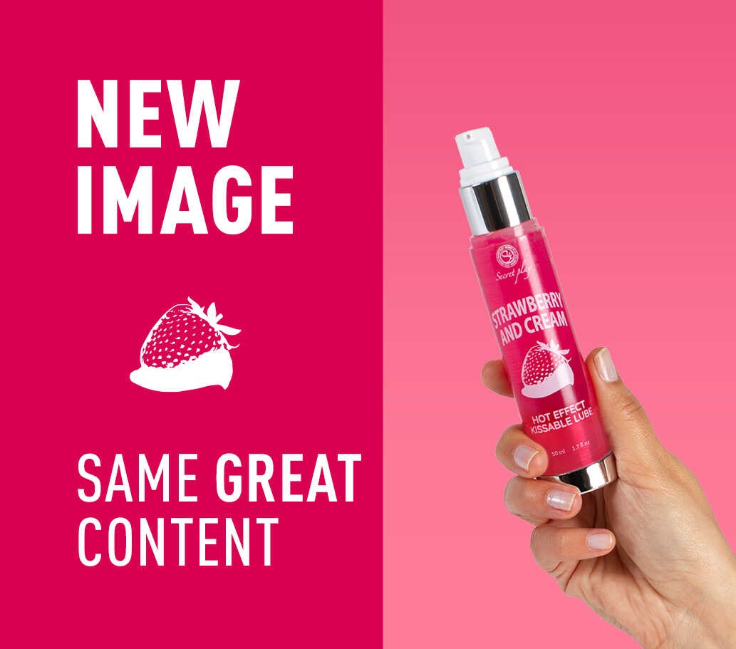 Lubrifiant chauffant parfum fraise 50ml - Secret Play – Image 5