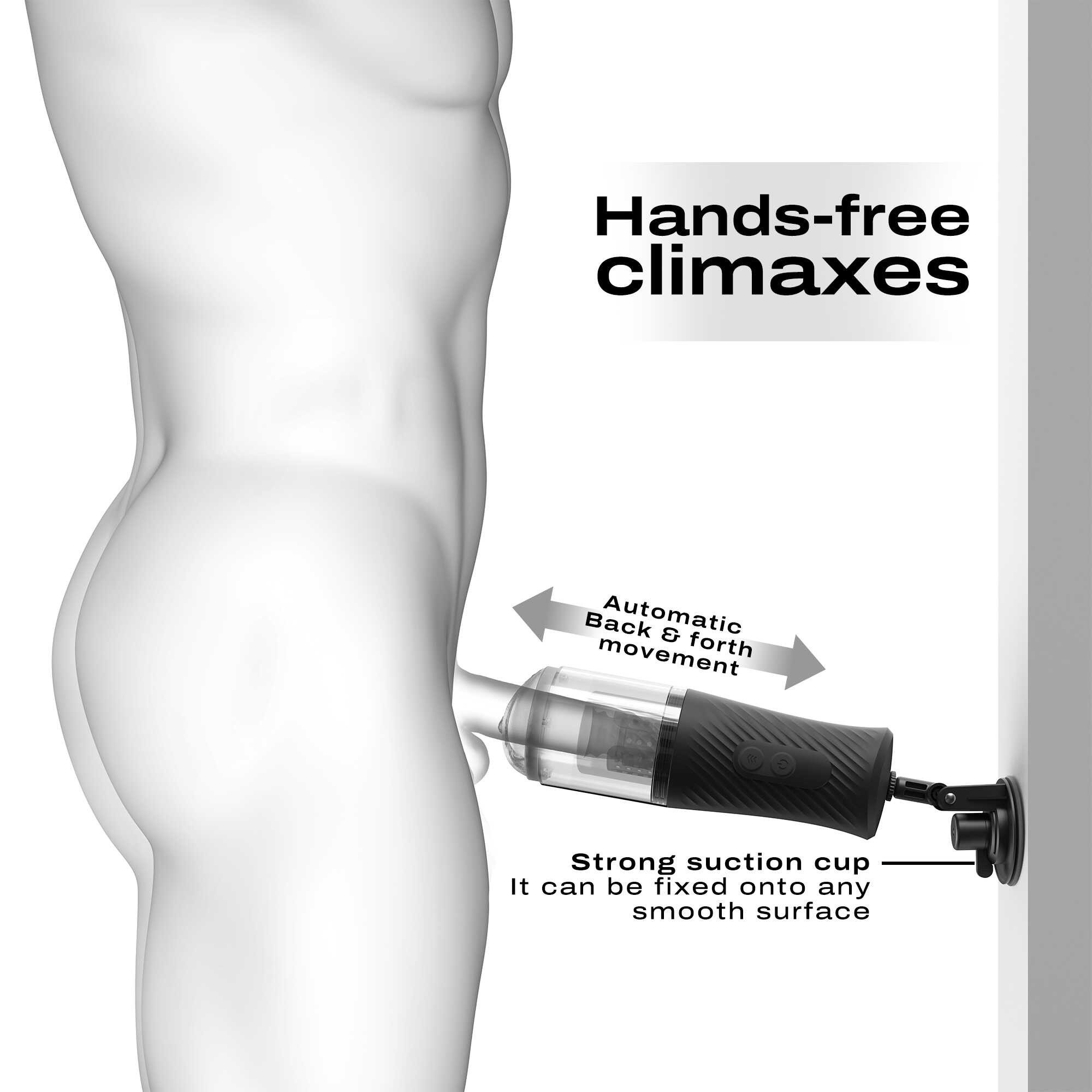 Masturbateur automatique va-et-vient en silicone - Dorcel – Image 3