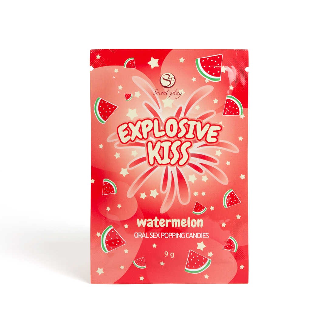 Bonbons pétillants pour sexe oral saveur pastèque - Secret Play – Image 3