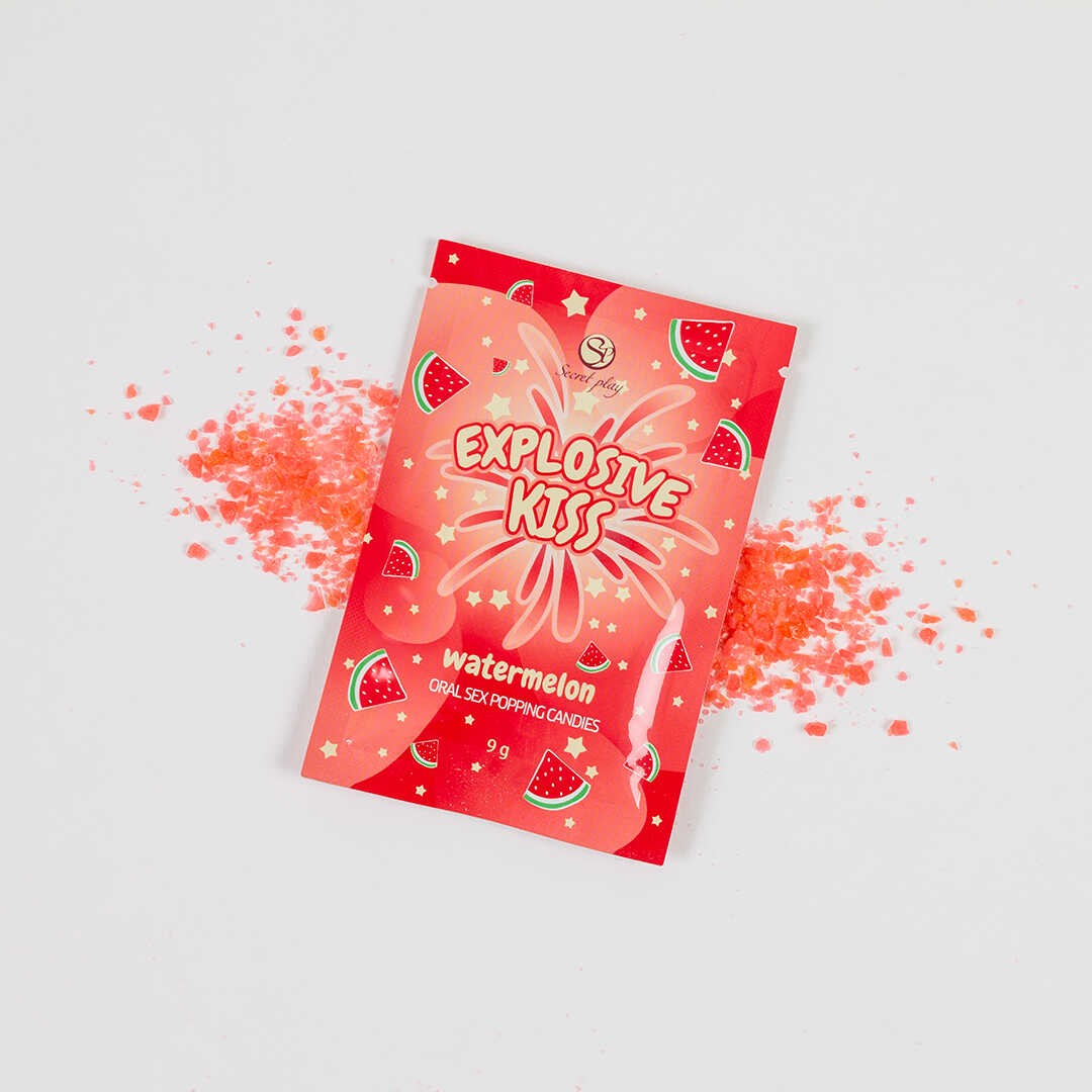 Bonbons pétillants pour sexe oral saveur pastèque - Secret Play – Image 7