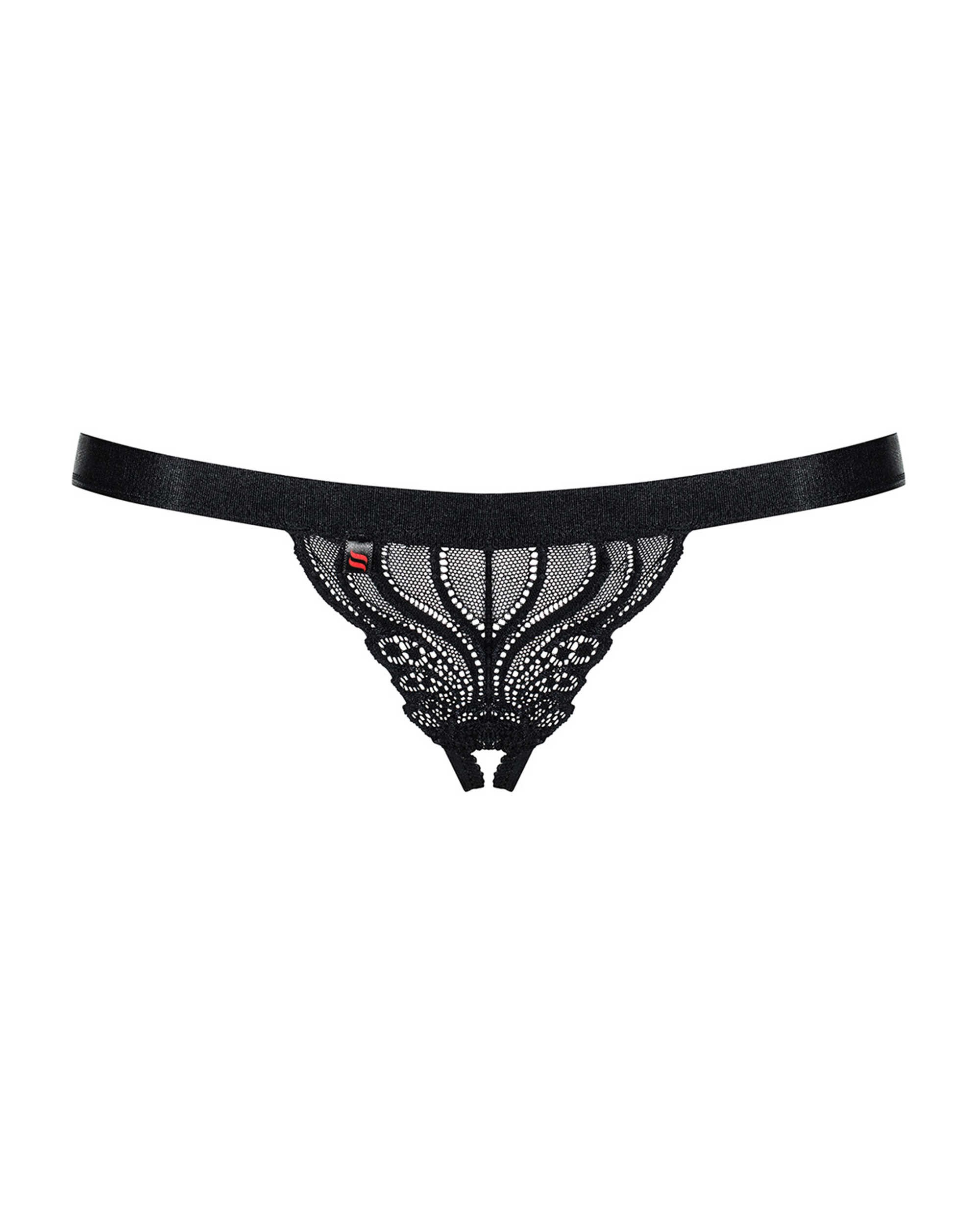 String ouvert dentelle noir 828 - Obsessive – Image 6