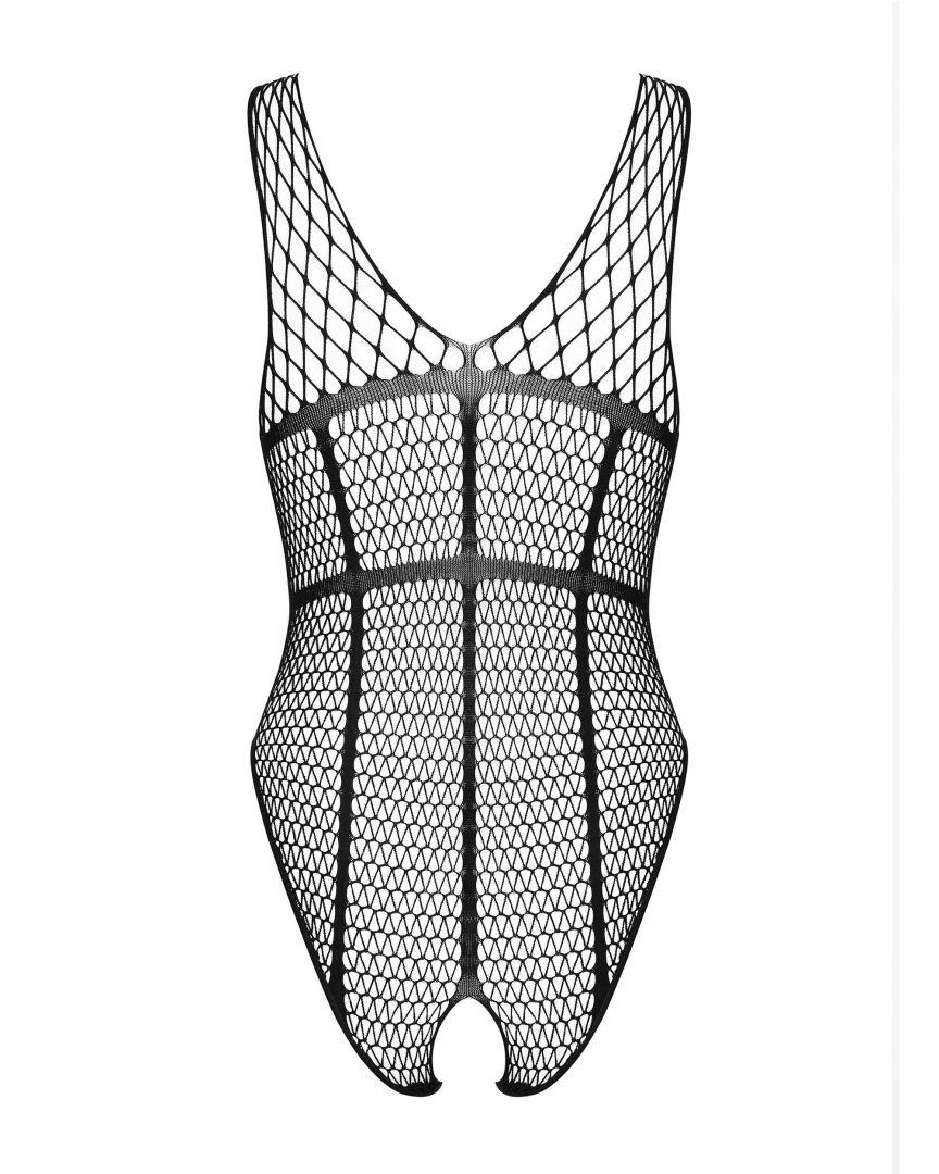 Body ouvert en résille sexy - Obsessive – Image 5