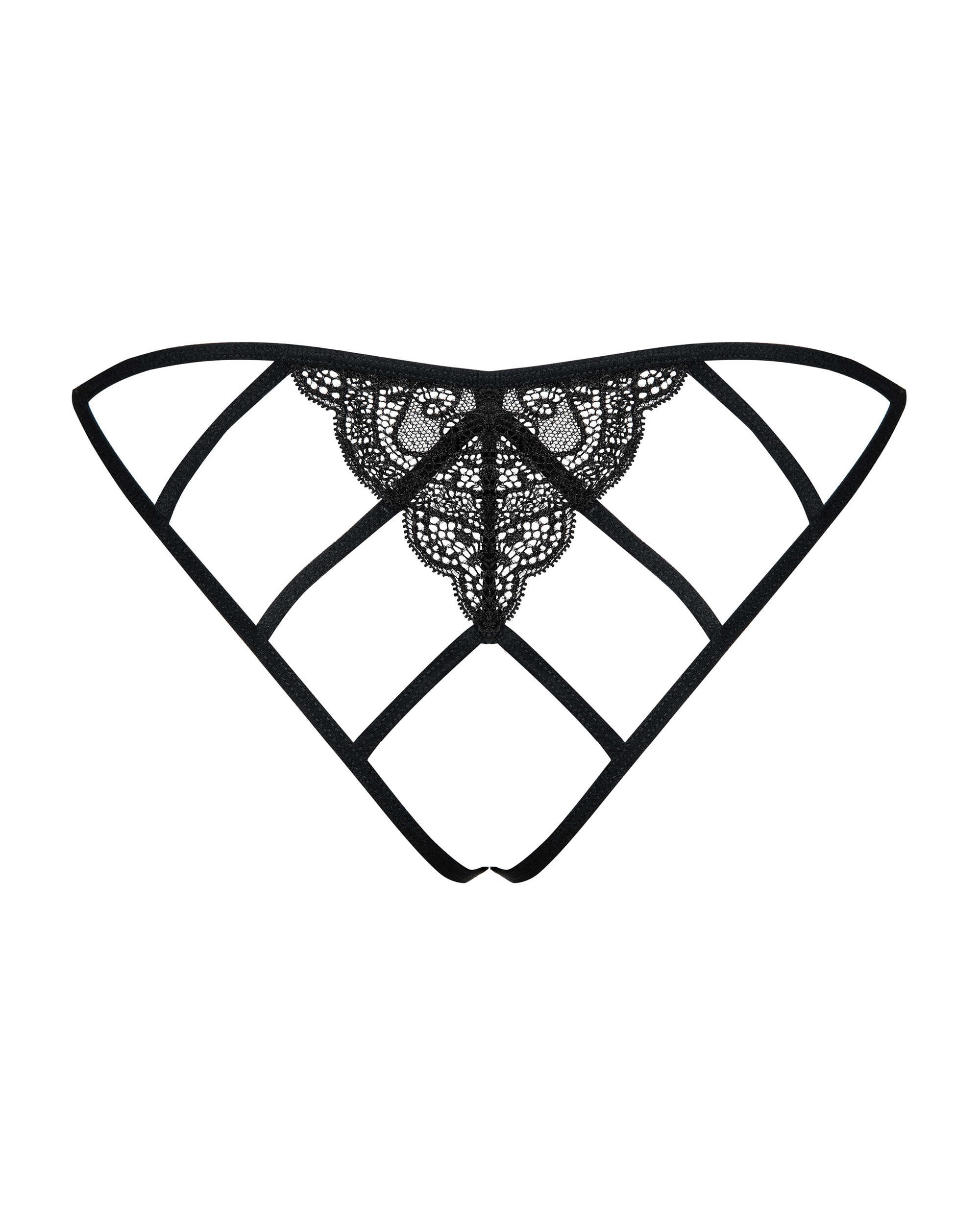 Culotte ouverte en dentelle Miamor - Obsessive – Image 5