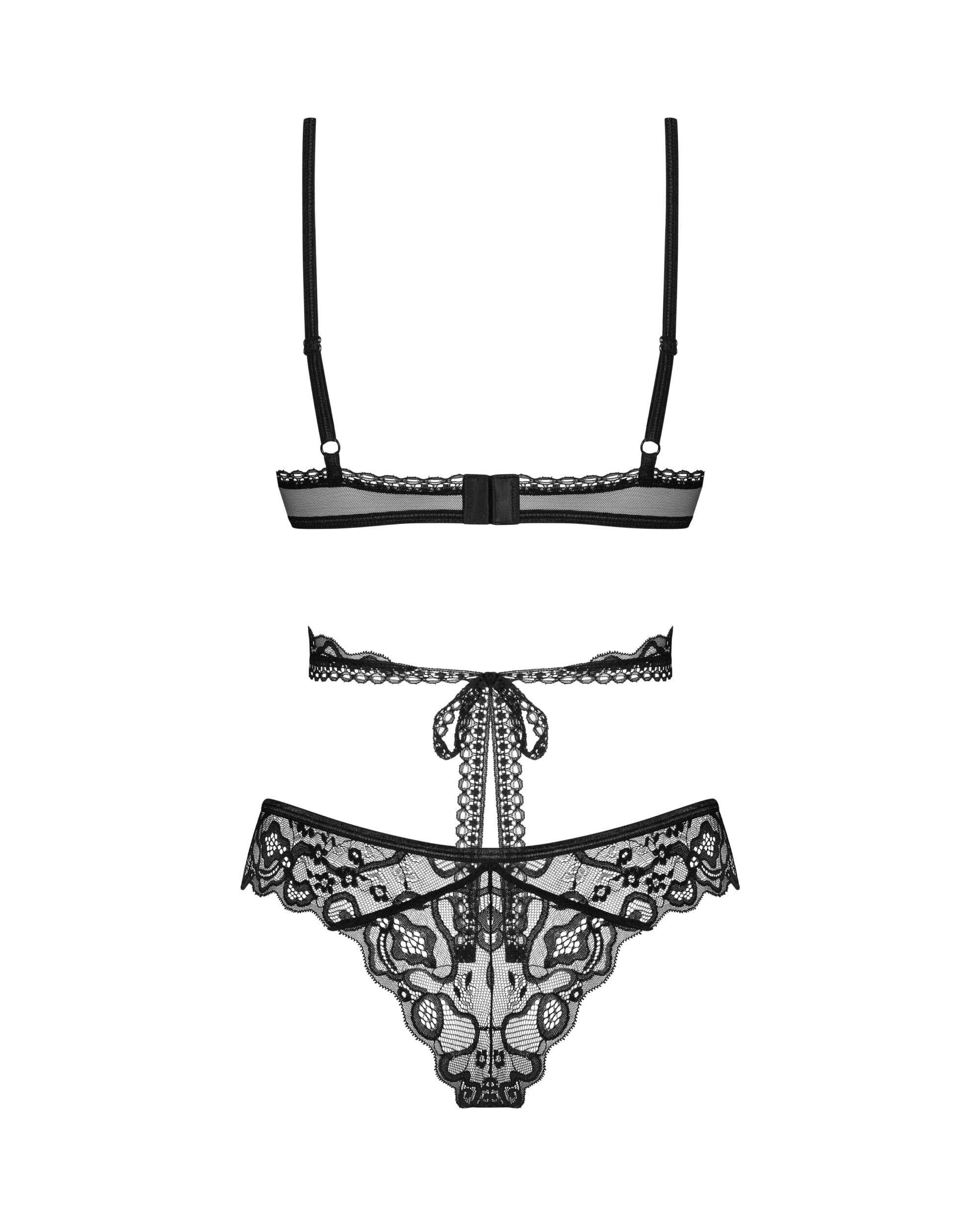 Ensemble lingerie dentelle Blomentis 2 pièces - Obsessive – Image 6