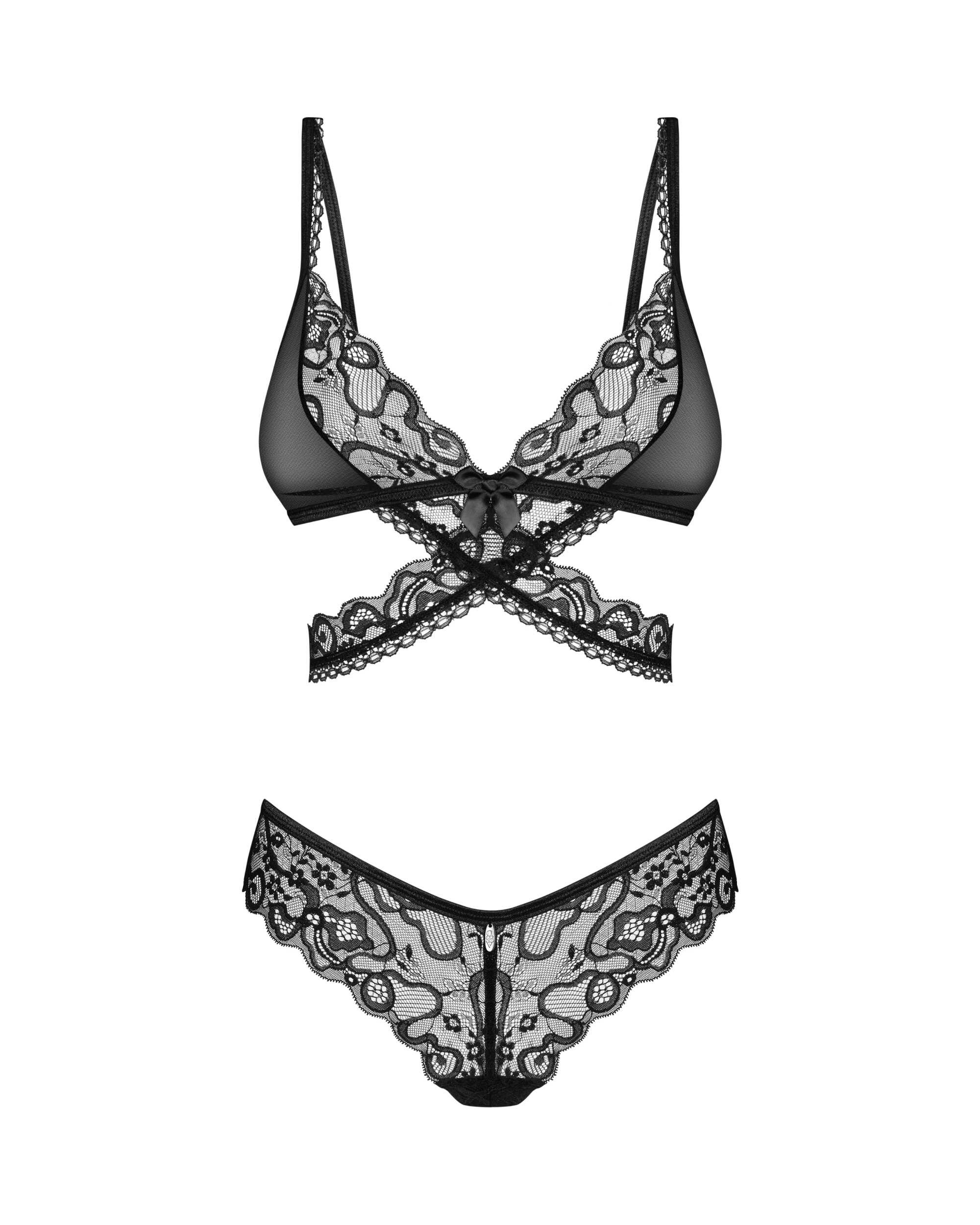 Ensemble lingerie dentelle Blomentis 2 pièces - Obsessive – Image 5