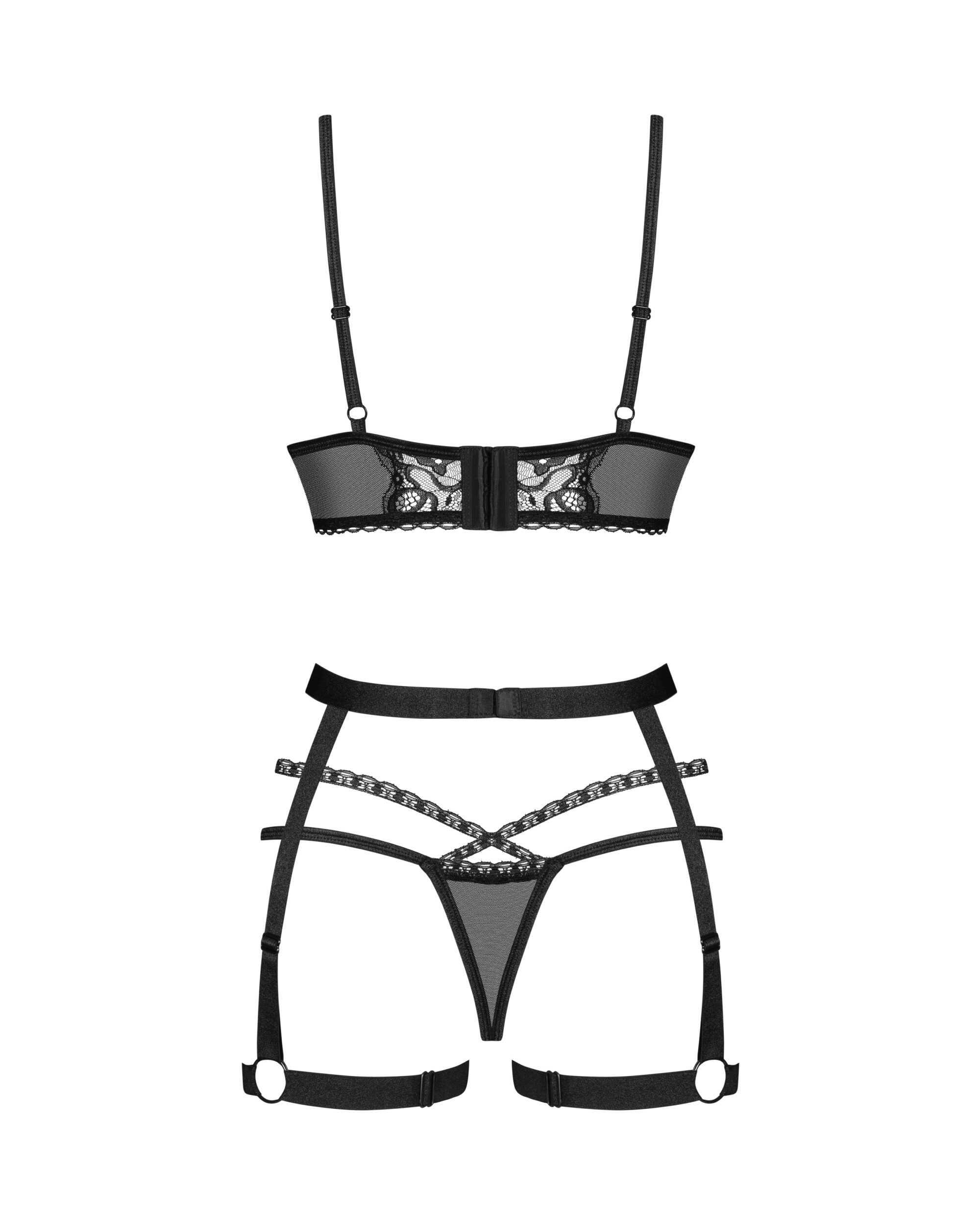 Ensemble lingerie 3 pièces Blomentis - Obsessive – Image 7