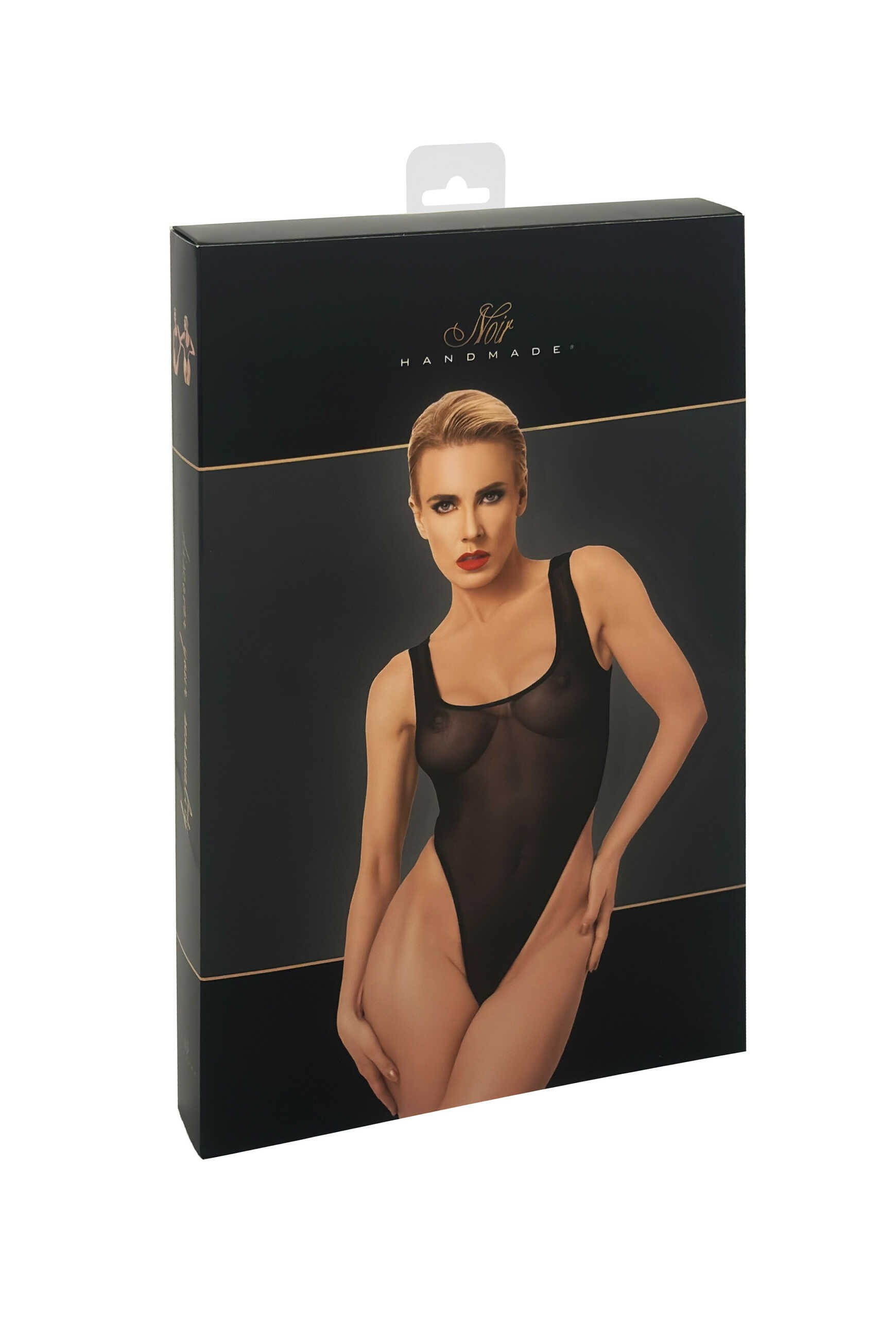 Body Paparazzi en tulle transparent - Noir Handmade – Image 10