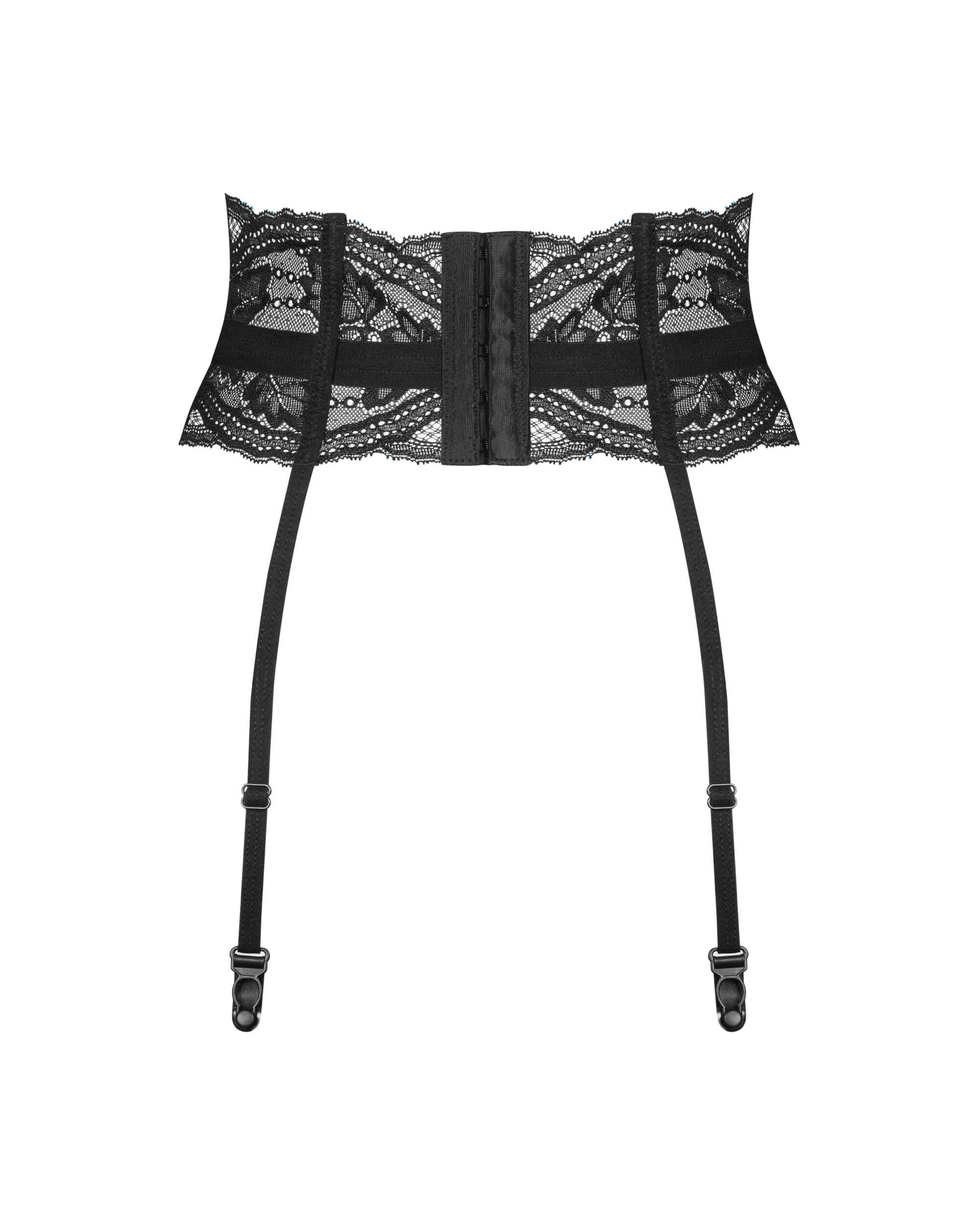 Porte-jarretelles dentelle florale Nutris - Obsessive – Image 9