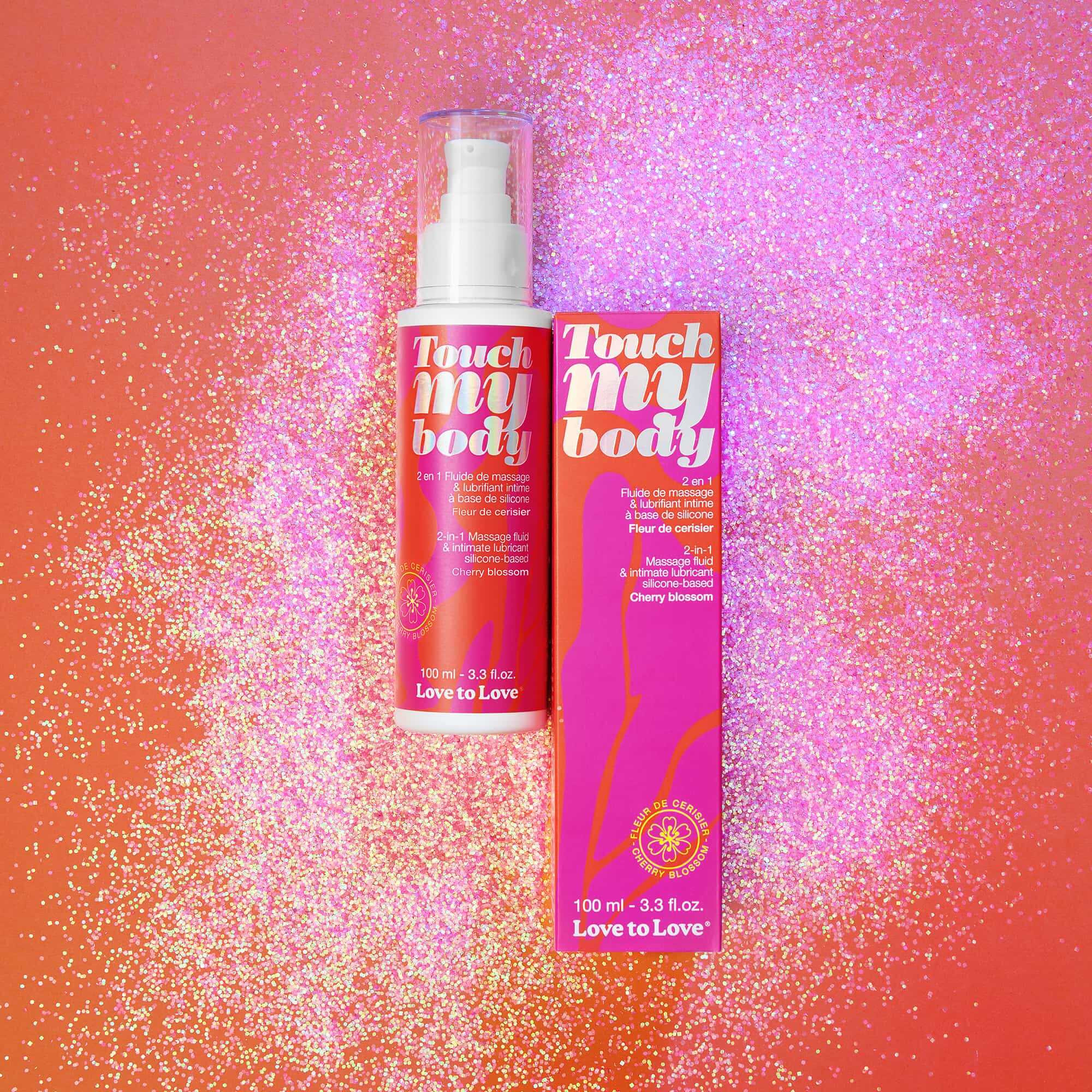 Fluide massage et lubrifiant fleur de cerisier - Love to Love – Image 2