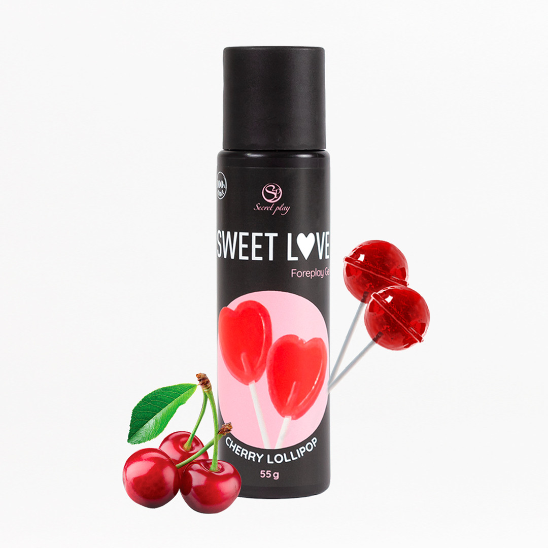 Gel comestible saveur cerise 60 ml - Secret Play