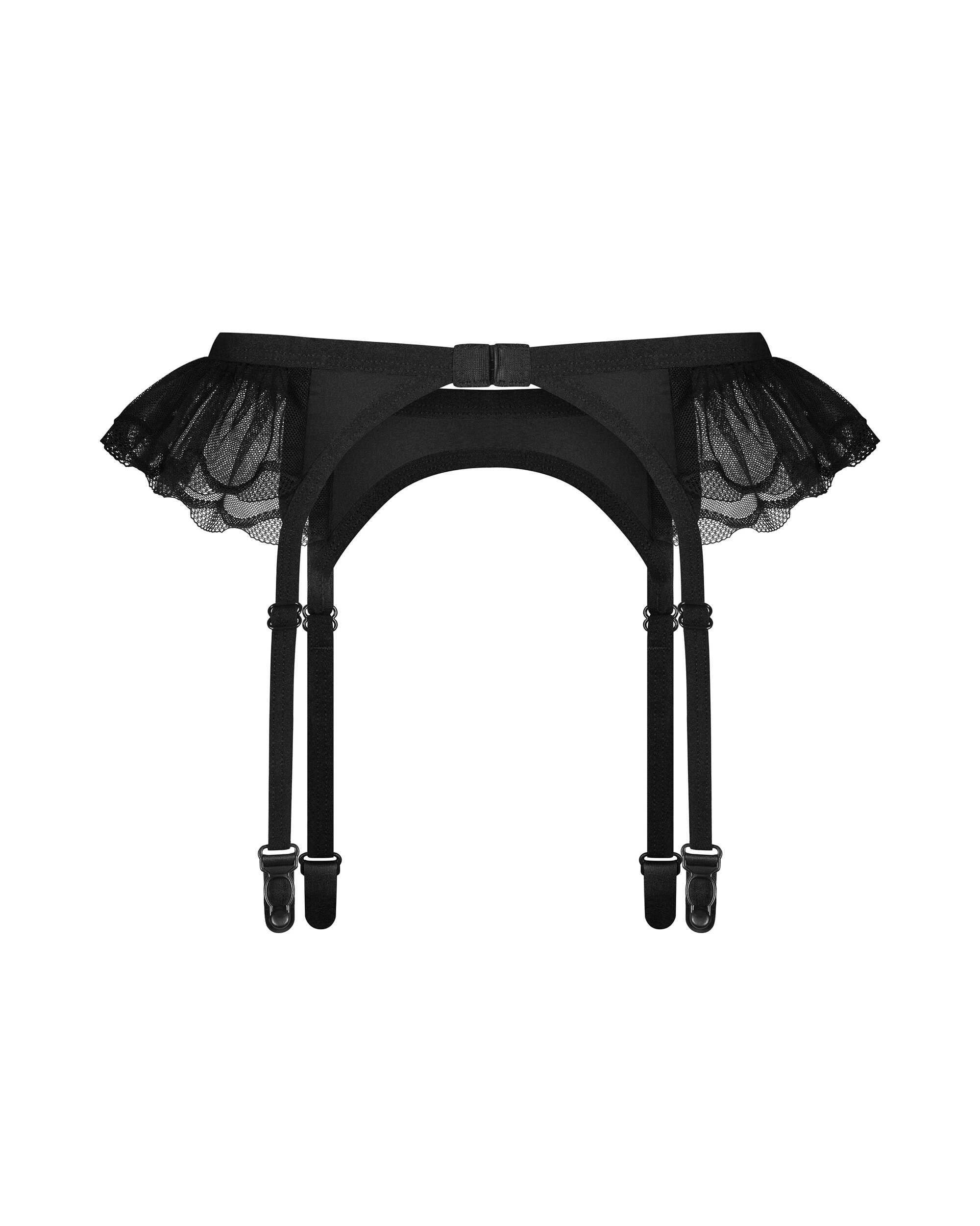 Porte-jarretelles en tulle transparent - Obsessive Stelisa – Image 9
