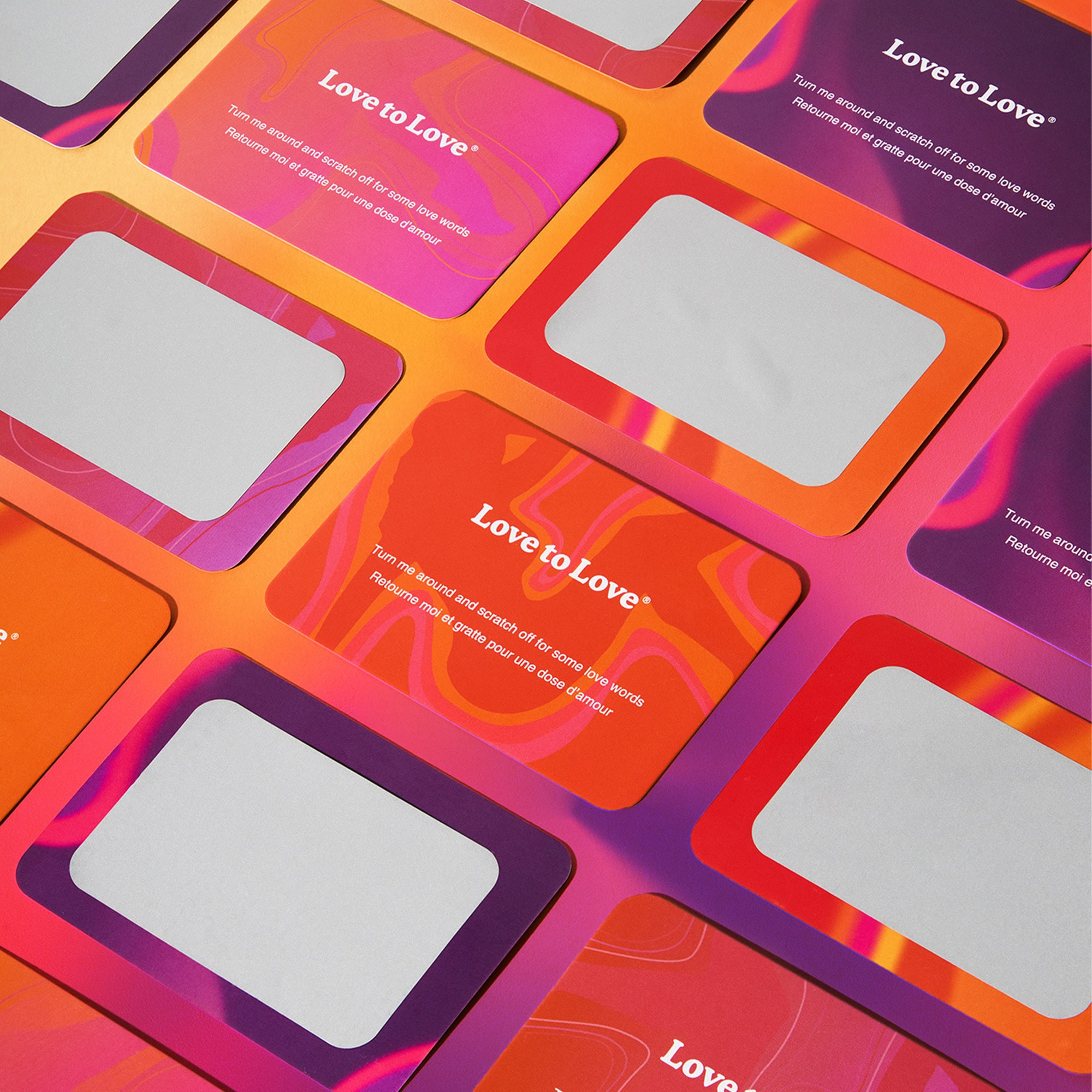 Kit de cartes à gratter personnalisables - Love to Love – Image 2