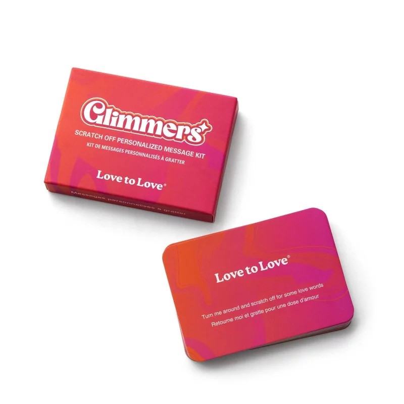 Kit de cartes à gratter personnalisables - Love to Love