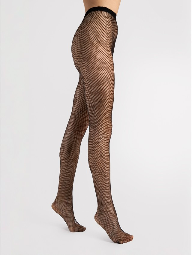 Collants resille sexy Greta noirs - Fiore – Image 3