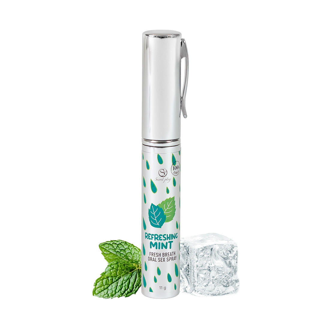 Spray buccal menthe pour sexe oral - Secret Play