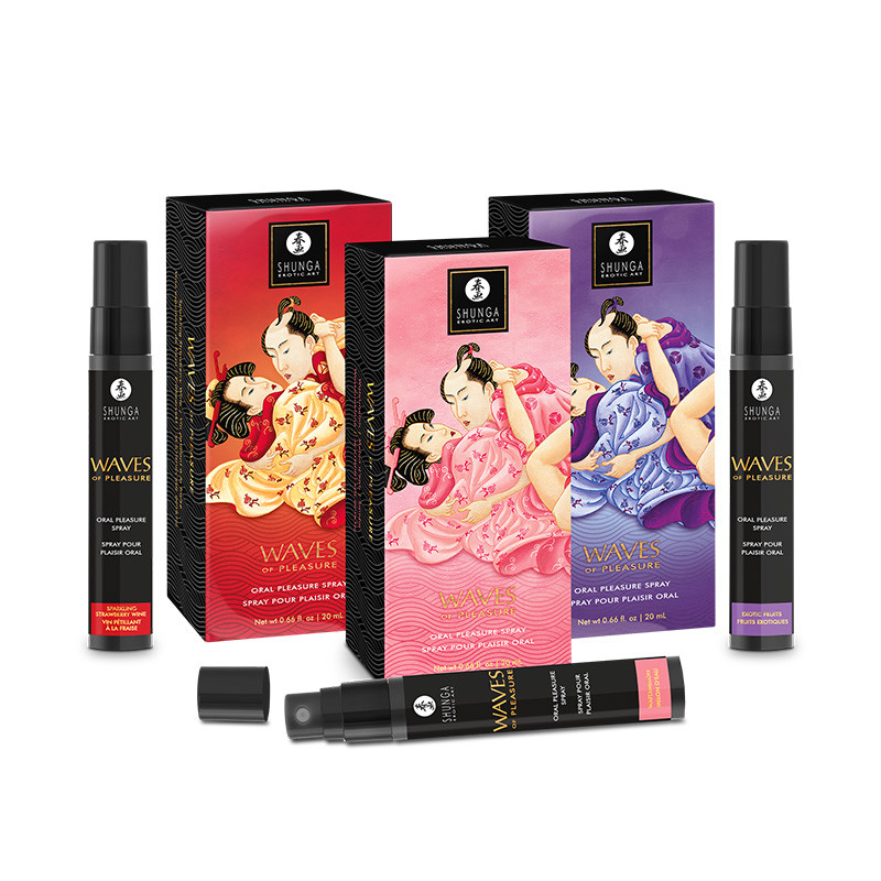 Spray plaisir oral vin petillant fraise - Shunga – Image 2